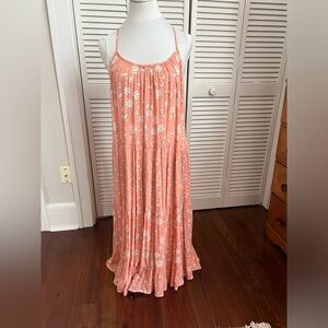 Universal Thread- Target - Size Large- Coral Spaghetti Strapped Dress